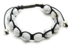 Bulky Howlite Shamballa