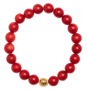 Chinese New Year - Red Coral & Gold